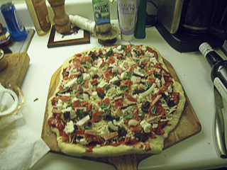 Illustration for article titled Project Breadway: Spam Pizza, A Roaring Success!